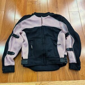 Xelement Motorcycle Dirt bike mash Jacket Fully Padded Black Pink Women’s S
